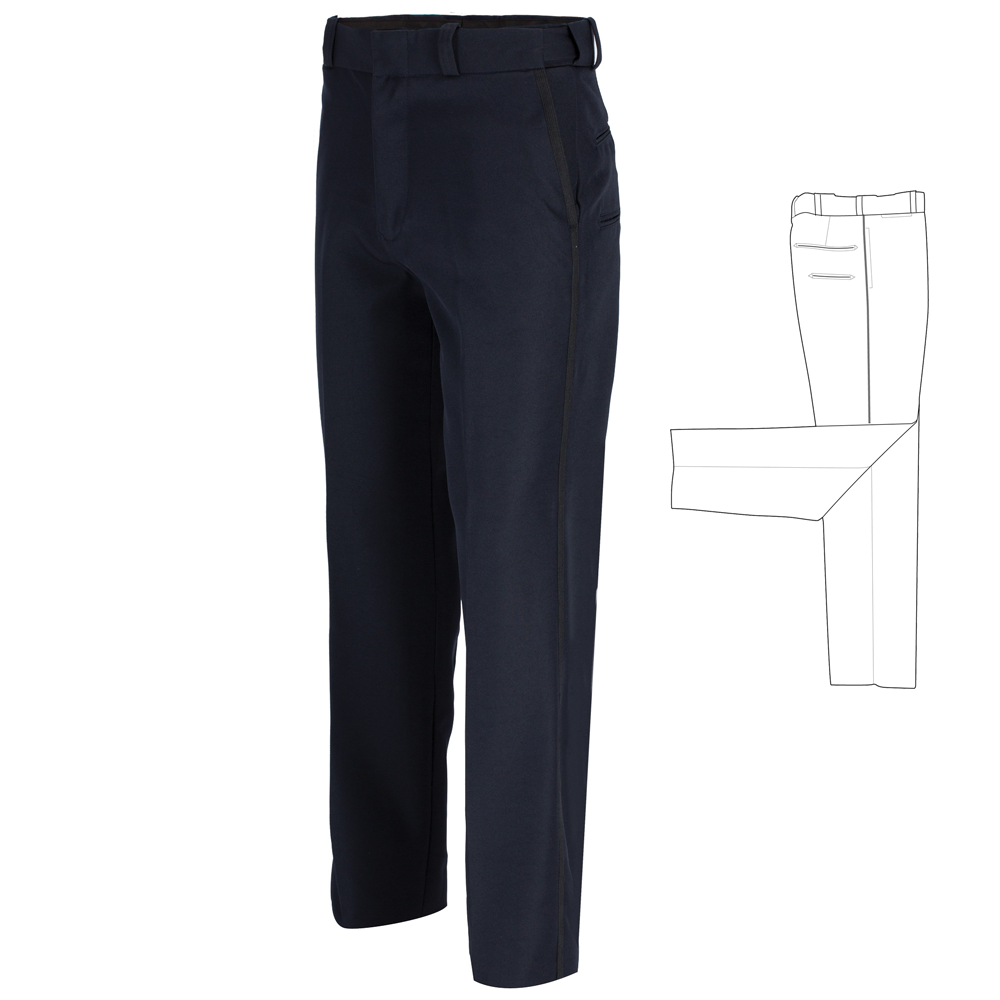 Tact Squad Women's Polyester 4-Pocket Uniform Trousers (7002W)