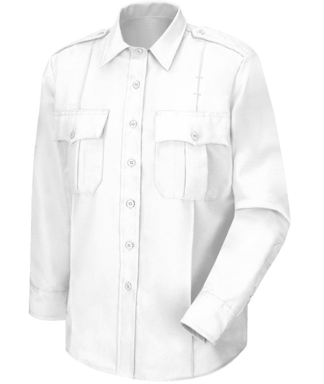 LHPD - Horace Small Men's Sentry Long Sleeve W/ Zipper - White (HS1149)