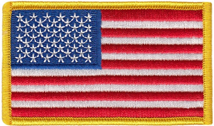 American Flag Shoulder Emblem 3"   Standard, Reverse