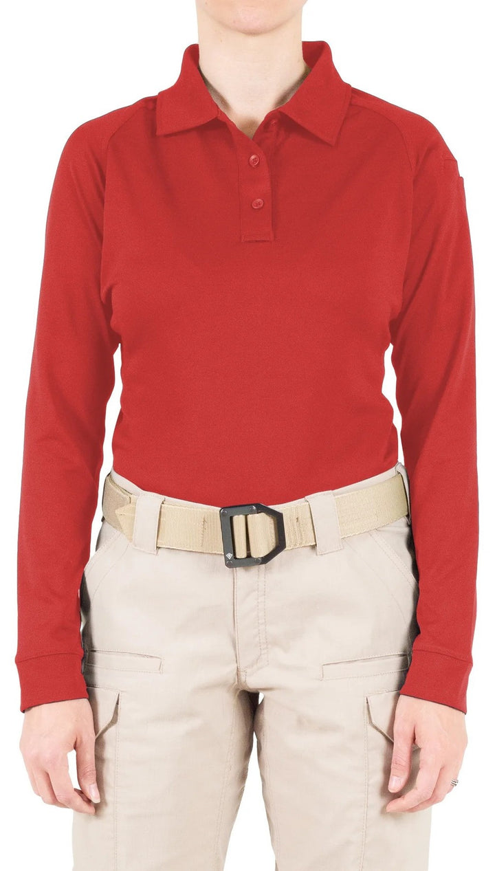 First Tactical Women's L/S Performance Polo (121503)