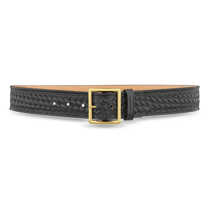 Dutyman  Style #: 1621  1-3/4" Basketweave Leather Garrison Belt