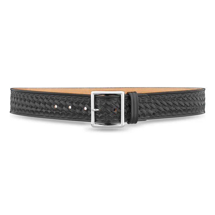 Dutyman  Style #: 1621  1-3/4" Basketweave Leather Garrison Belt
