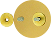 Wheel With Two Wings Pin (A7097-CI)