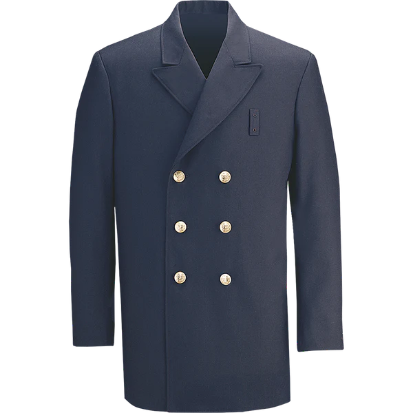 Flying Cross Legend 55% Poly/45% Wool Men's Double Breasted Dress Coat (34892)