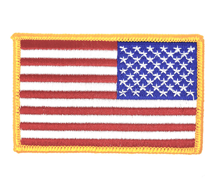 American Flag Shoulder Emblem 3"   Standard, Reverse