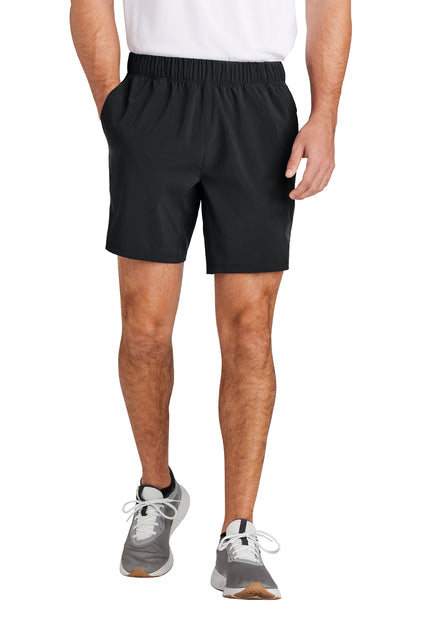 Groveland Fire Sport-Tek® Repeat 7" Short Black (ST485)