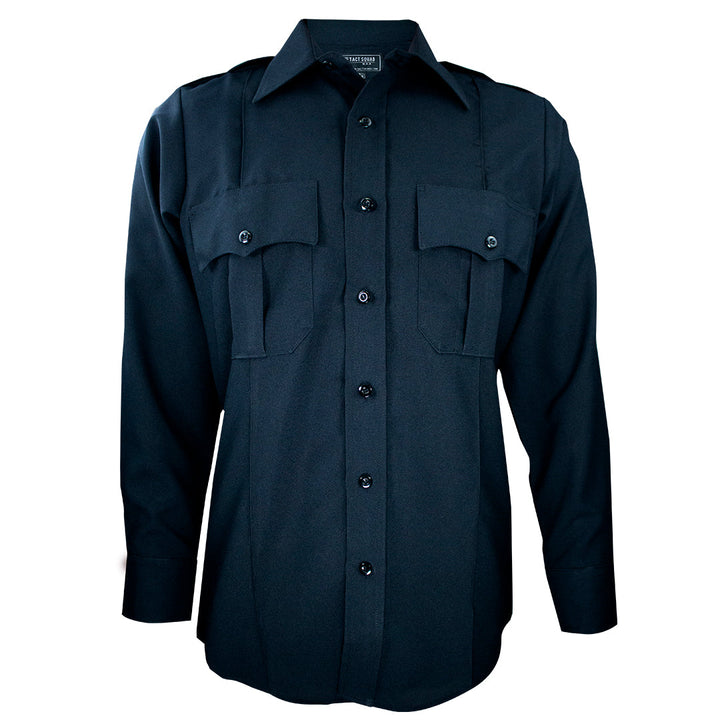 Tact Squad Men's Polyester Long Sleeve Shirt (8002)