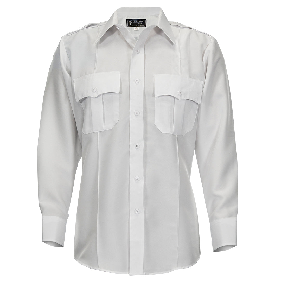 Tact Squad Men's Polyester Long Sleeve Shirt (8002)