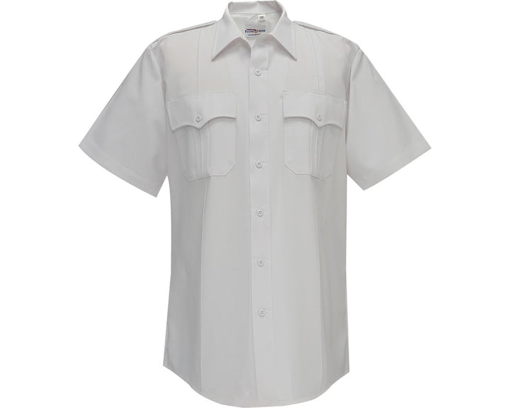Groveland FD Admin Men's Command 100% Polyester S/S Shirt Without/Zipper (85R78)