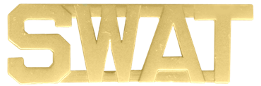 Blackinton 1/2" Die Struck SWAT Letter Combination (A7512)