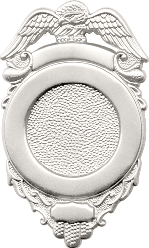 Blackinton Badge with Eagle and Circular Panel (B38)