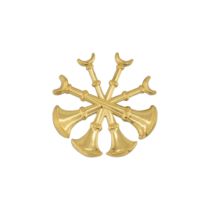 Cut Out Bugles - SM Series C122S -XL Series C122XL- Four Crossed Bugles