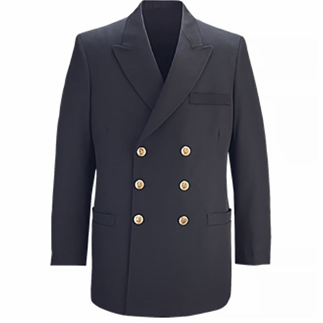 Palm Bay FR Flying Cross Men's 55% Poly / 45% Wool Service Dress Blue DB Coat (17B8696C)
