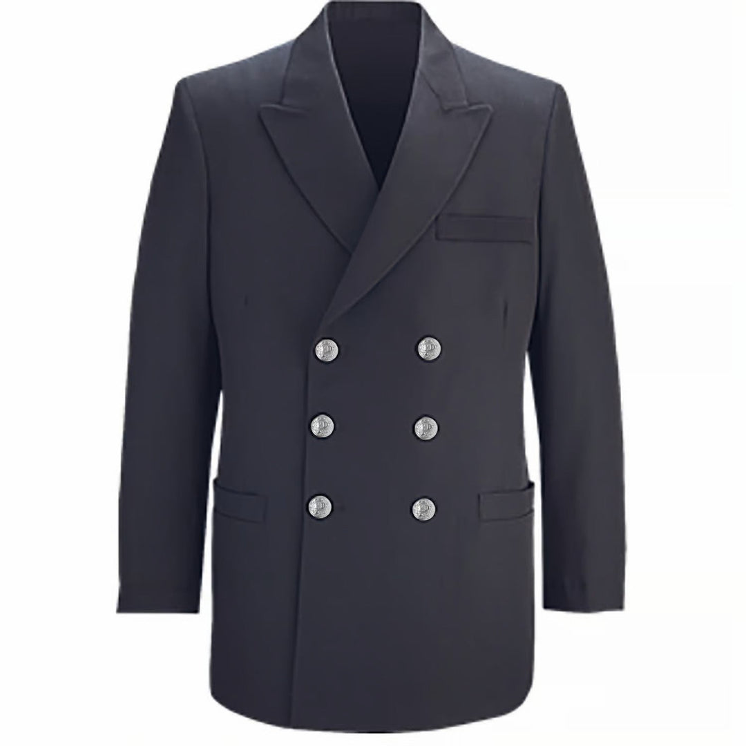 Palm Bay FR Flying Cross Men's 55% Poly / 45% Wool Service Dress Blue DB Coat (17B8696C)