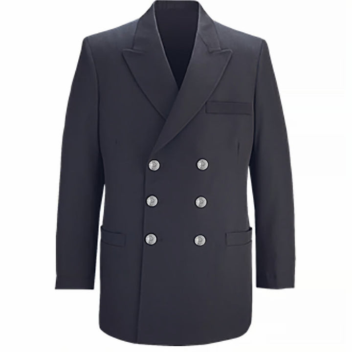 Palm Bay FR Flying Cross Men's 55% Poly / 45% Wool Service Dress Blue DB Coat (17B8696C)