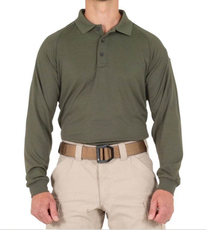 First Tactical Men's L/S Performance Polo (111503)