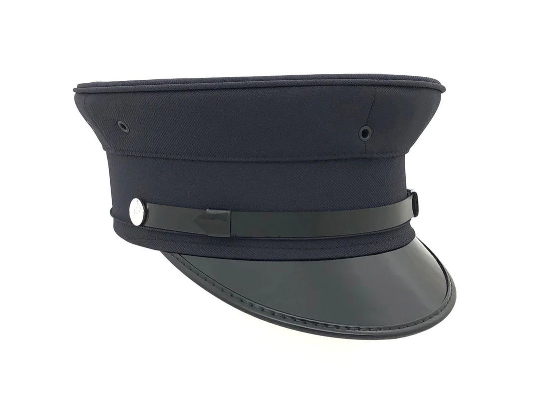 Keystone R-149 Bell Crown Solid Cap Black with Gold Snake Band