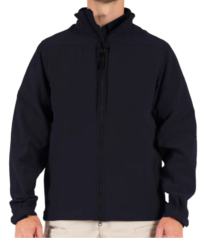 Groveland Fire First Tactical Men's Soft Shell Jacket Parka Black (118501)