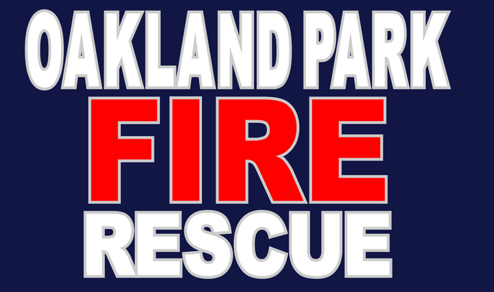 Oakland Park FD First Tactical Men's Job Shirt - Midnight Navy (118507)