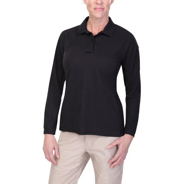 Vertx Women's Coldblack Long Sleeve Polo (VTX 4030P)