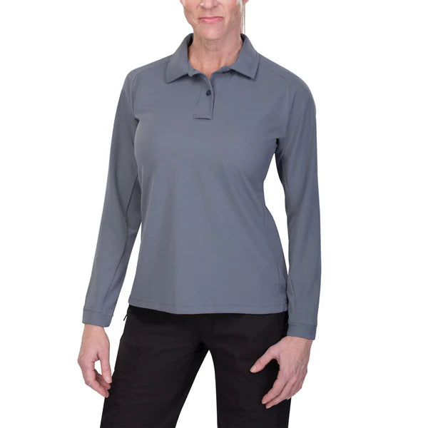 Vertx Women's Coldblack Long Sleeve Polo (VTX 4030P)