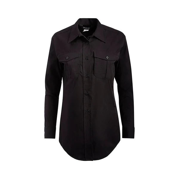 Palm Bay Fire Women’s Fusion Flex Long Sleeve Shirt  Black (VTX8240W)